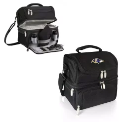 Food Storage ONIVA Pranzo Black Baltimore Ravens Lunch Bag -Honey Can Do Shop oniva lunch boxes lunch bags 512 80 175 034 2 c3 1000