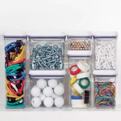 OXO Good Grips 2.4 Qt. POP Container With Lid – Stackable Airtight Food Storage For Rice And More -Honey Can Do Shop oxo food storage containers 1071399 31 1000