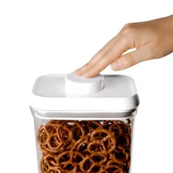 OXO Good Grips 2.4 Qt. POP Container With Lid – Stackable Airtight Food Storage For Rice And More -Honey Can Do Shop oxo food storage containers 1071399 66 1000