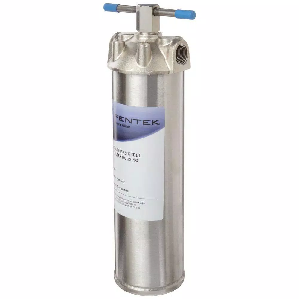Water Filter Parts Pentek ST-1 Stainless Steel Water Filter Housing 3 Water Filter Parts Pentek ST-1 Stainless Steel Water Filter Housing