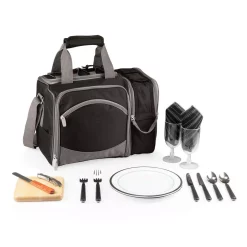 Food Storage Picnic Time Malibu Black Wood Picnic Cooler Tote 11 Food Storage Picnic Time Malibu Black Wood Picnic Cooler Tote -Honey Can Do Shop picnic time insulated food carriers 508 23 175 000 0 4f 1000