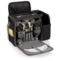 Food Storage Picnic Time Malibu Black Wood Picnic Cooler Tote 15 Food Storage Picnic Time Malibu Black Wood Picnic Cooler Tote -Honey Can Do Shop picnic time insulated food carriers 508 23 175 000 0 76 1000