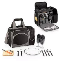 Food Storage Picnic Time Malibu Black Wood Picnic Cooler Tote 10 Food Storage Picnic Time Malibu Black Wood Picnic Cooler Tote -Honey Can Do Shop picnic time insulated food carriers 508 23 175 000 0 c3 1000