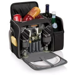 Food Storage Picnic Time Malibu Black Wood Picnic Cooler Tote 14 Food Storage Picnic Time Malibu Black Wood Picnic Cooler Tote -Honey Can Do Shop picnic time insulated food carriers 508 23 175 000 0 fa 1000