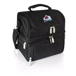 Food Storage Picnic Time Pranzo Black Colorado Avalanche Lunch Bag