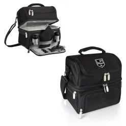 Food Storage Picnic Time Pranzo Black Los Angeles Kings Lunch Bag -Honey Can Do Shop picnic time lunch boxes lunch bags 512 80 175 144 10 c3 1000