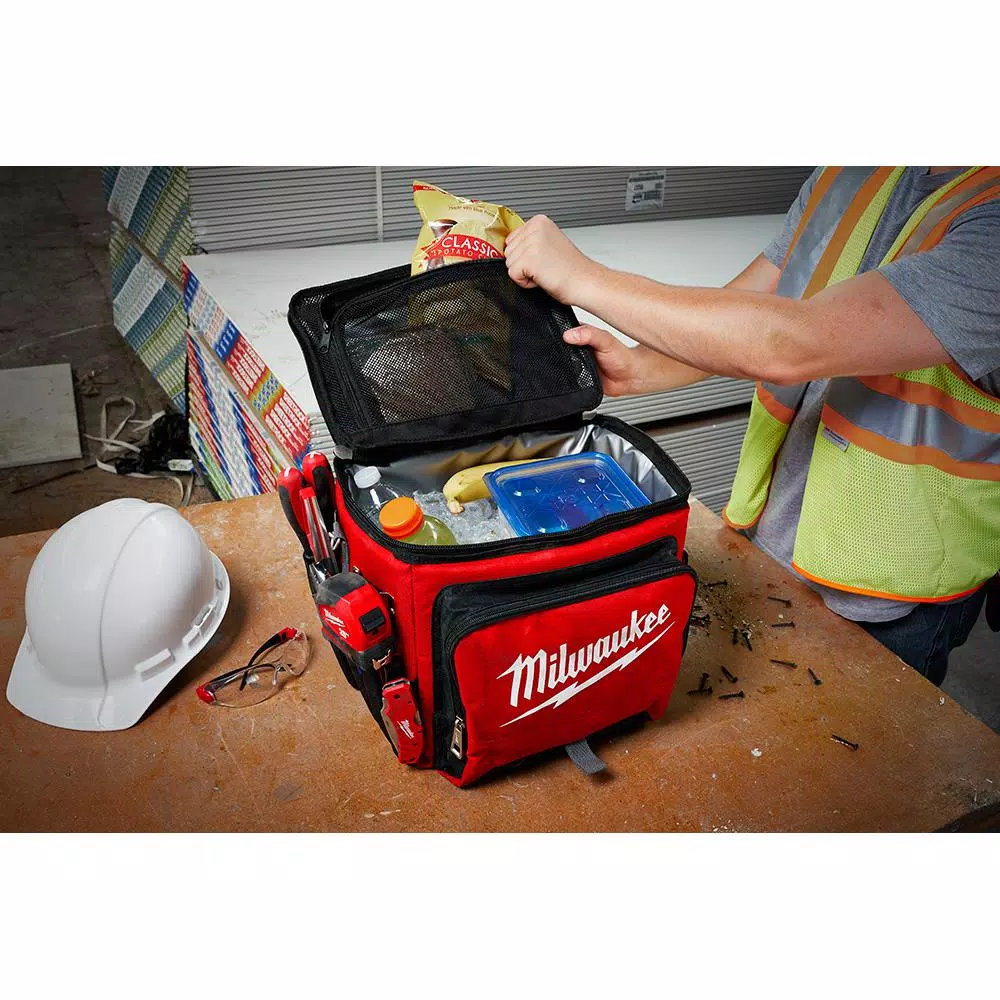 Food Storage Milwaukee 21 Qt. Soft Sided Jobsite Lunch Cooler 14 Food Storage Milwaukee 21 Qt. Soft Sided Jobsite Lunch Cooler - Image 12