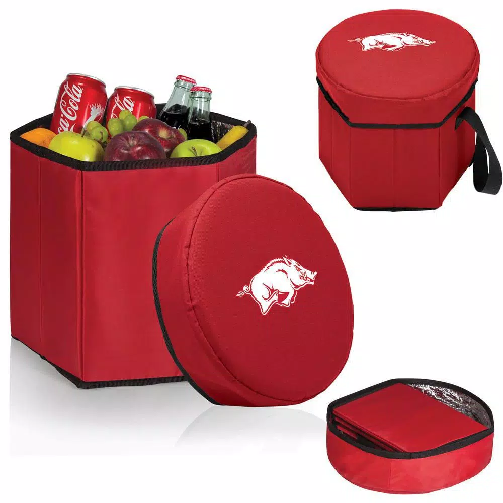 Food Storage Picnic Time 12 Qt. Arkansas Razorbacks Red Bongo Cooler 4 Food Storage Picnic Time 12 Qt. Arkansas Razorbacks Red Bongo Cooler - Image 2