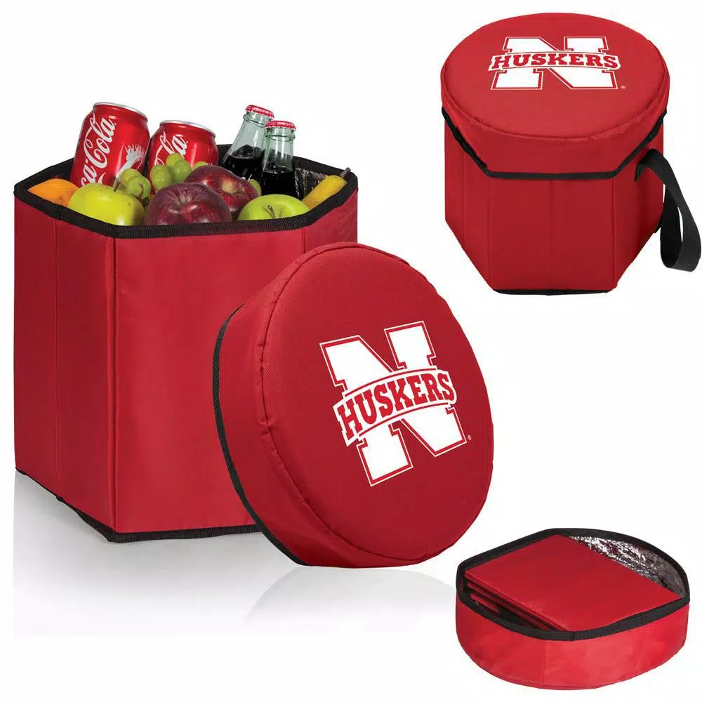 Food Storage Picnic Time 12 Qt. Nebraska Cornhuskers Red Bongo Cooler 4 Food Storage Picnic Time 12 Qt. Nebraska Cornhuskers Red Bongo Cooler - Image 2