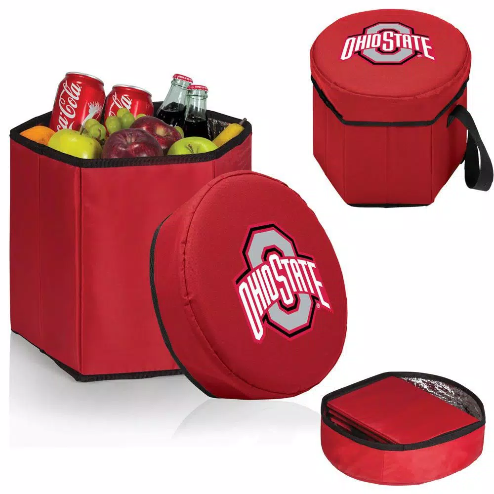 Food Storage Picnic Time 12 Qt. Ohio State Buckeyes Red Bongo Cooler 4 Food Storage Picnic Time 12 Qt. Ohio State Buckeyes Red Bongo Cooler - Image 2