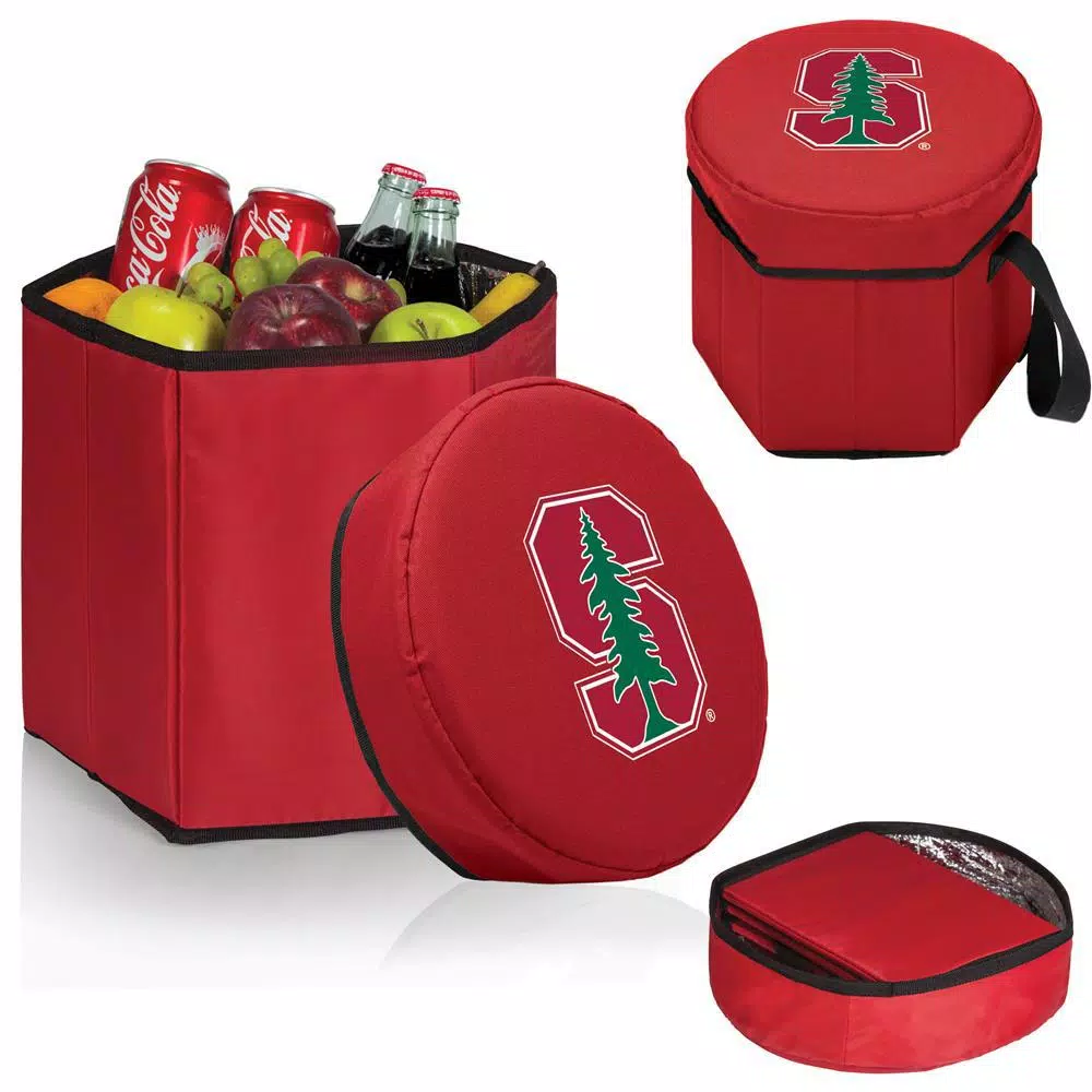 Food Storage Picnic Time 12 Qt. Stanford Cardinal Red Bongo Cooler 4 Food Storage Picnic Time 12 Qt. Stanford Cardinal Red Bongo Cooler - Image 2