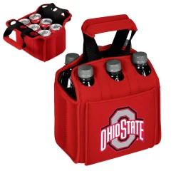 Food Storage Picnic Time Ohio State University Buckeyes 6-Bottles Red Beverage Carrier 5 Food Storage Picnic Time Ohio State University Buckeyes 6-Bottles Red Beverage Carrier -Honey Can Do Shop reds pinks picnic time insulated food carriers 608 00 100 4440 c3 1000