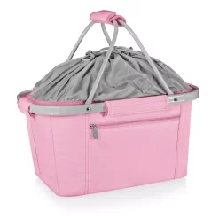 Food Storage Picnic Time Metro Basket 9 Qt. Pink Tote Cooler