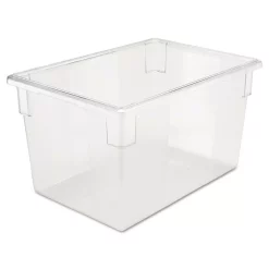Rubbermaid Commercial Products 21-1/2 Gal. Clear Food Storage Box