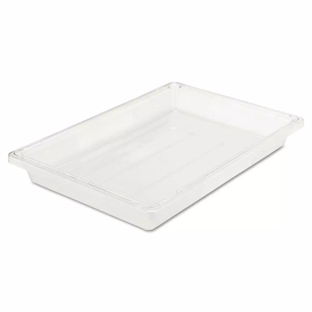 Rubbermaid Commercial Products 5 Gal. Clear Food Storage Box 3 Rubbermaid Commercial Products 5 Gal. Clear Food Storage Box
