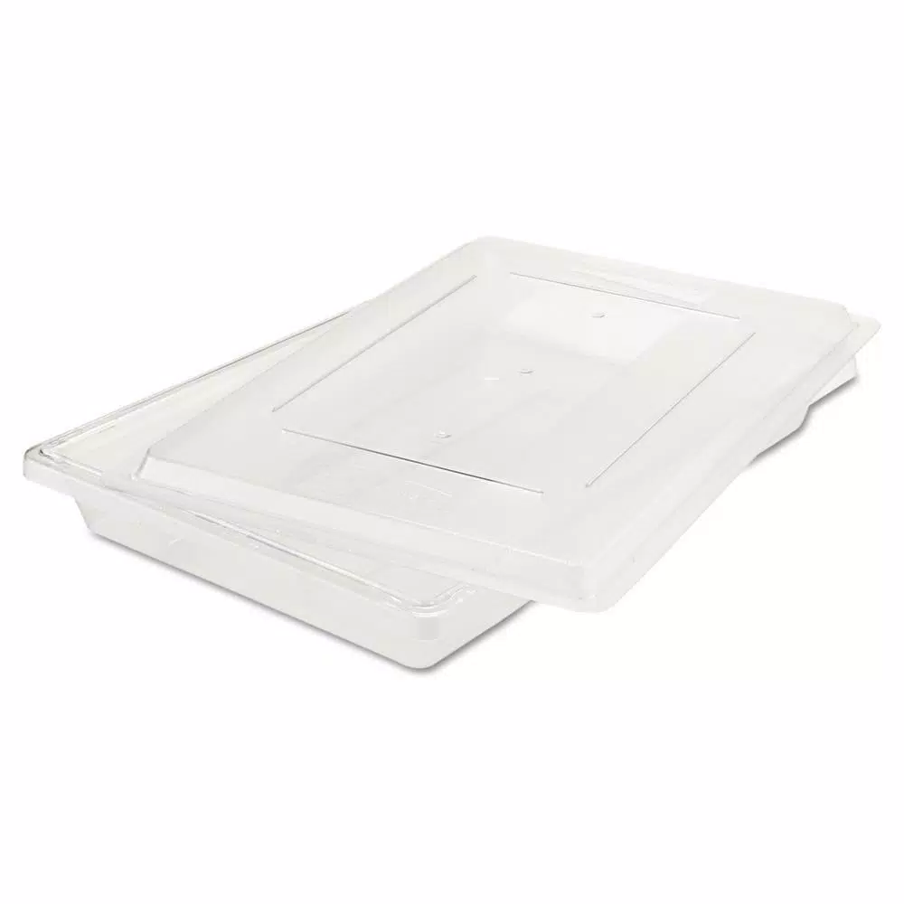 Rubbermaid Commercial Products 5 Gal. Clear Food Storage Box 4 Rubbermaid Commercial Products 5 Gal. Clear Food Storage Box - Image 2