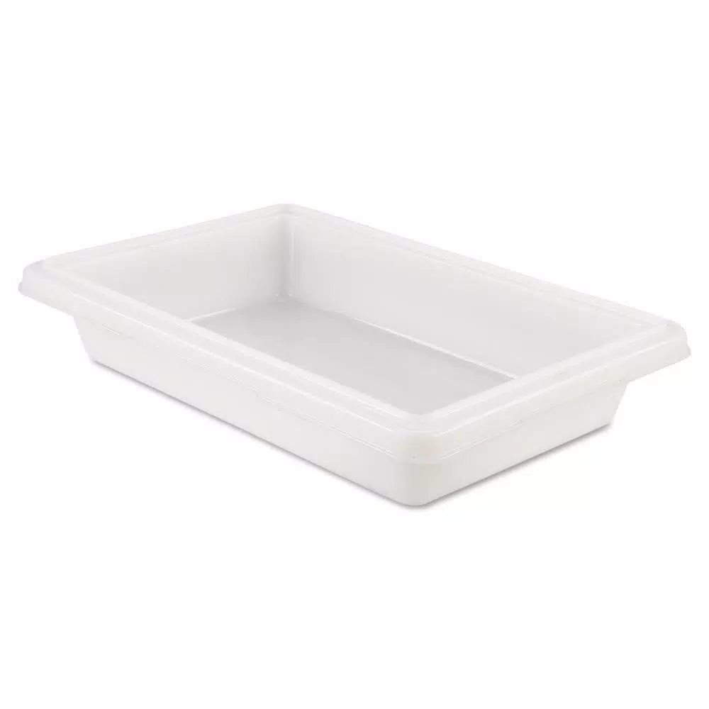 Rubbermaid Commercial Products 2 Gal. White Food Storage Box 3 Rubbermaid Commercial Products 2 Gal. White Food Storage Box