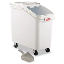 Food Storage Rubbermaid Commercial Products 26.2 Gal. White ProSave Mobile Ingredient Bin 8 Food Storage Rubbermaid Commercial Products 26.2 Gal. White ProSave Mobile Ingredient Bin -Honey Can Do Shop rubbermaid commercial products food storage containers rcp360288whi 4f 1000