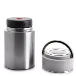 Food Storage Better Chef 27 Oz. Vacuum Insulated Wide Mouth Food Jar -Honey Can Do Shop silver better chef kitchen canisters 985110472m fa 1000