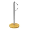 Countertop Storage ExcelSteel Stainless Steel Paper Towel Holder With Bamboo Base 2 Countertop Storage ExcelSteel Stainless Steel Paper Towel Holder With Bamboo Base -Honey Can Do Shop silver excelsteel paper towel holders 465 64 1000