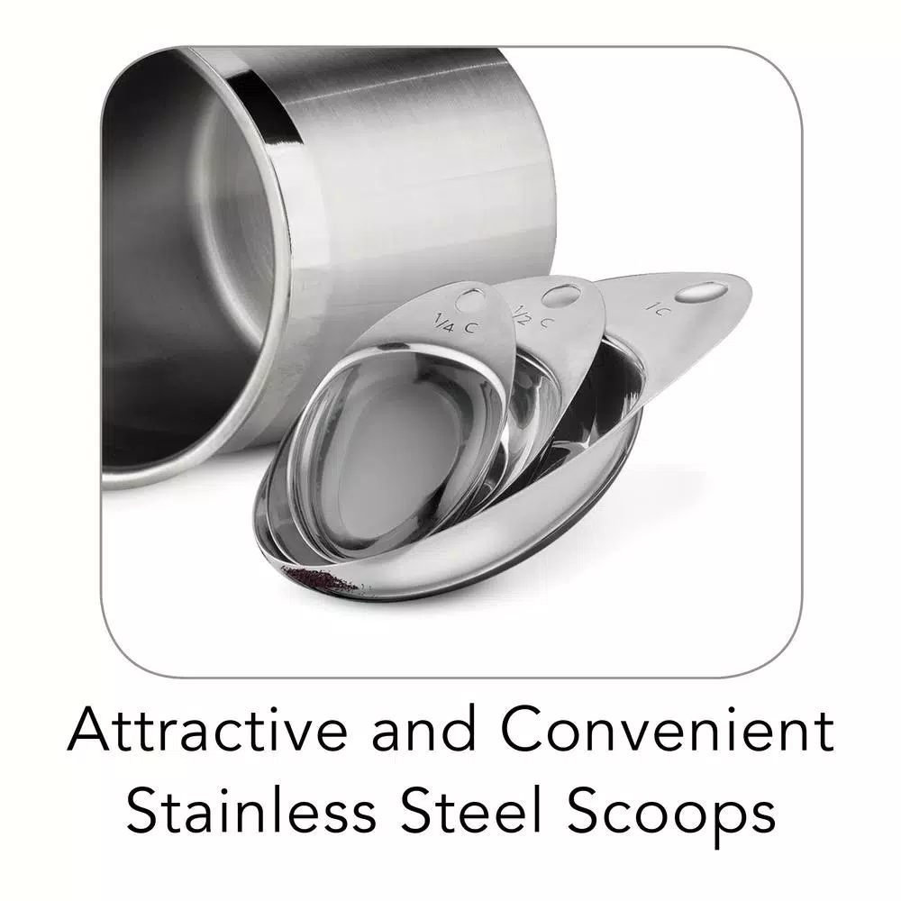 Food Storage Tramontina Gourmet 8-Piece Covered Canister And Scoop Set 9 Food Storage Tramontina Gourmet 8-Piece Covered Canister And Scoop Set - Image 7