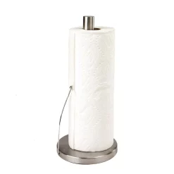 Countertop Storage Mind Reader Free Standing Stainless Steel Paper Towel Holder Heavy Bottom In Silver -Honey Can Do Shop silver mind reader paper towel holders ptheavy sil 1f 1000