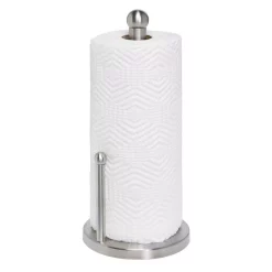 Countertop Storage Honey-Can-Do Satin Finish Stainless Steel Paper Towel Holder -Honey Can Do Shop silver satin honey can do paper towel holders kch 01077 c3 1000