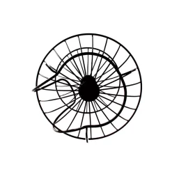 Countertop Storage Spectrum Yumi 12.5 In. X 10.5 In. X 11.25 In. Steel Arched 2-Tier Server In Black -Honey Can Do Shop spectrum fruit baskets 81310 1d 1000