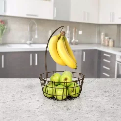 Countertop Storage Spectrum Austin Steel Fruit Tree Bronze