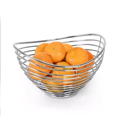 Countertop Storage Spectrum Opus Countertop Chrome Fruit Bowl Basket Produce Holder Organizer Decorative Display Stand 13 Countertop Storage Spectrum Opus Countertop Chrome Fruit Bowl Basket Produce Holder Organizer Decorative Display Stand -Honey Can Do Shop spectrum fruit baskets a71070 44 1000