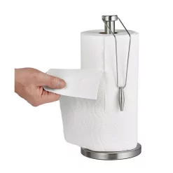 Countertop Storage Alpine Industries Free Standing Stainless Steel Non-Slip Base Paper Towel Holder -Honey Can Do Shop stainless steel alpine industries paper towel holders 433 02 1f 1000