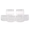Food Storage Stalwart 4 Oz. Clear Plastic Jar With Foam Liner (6-Pack) -Honey Can Do Shop stalwart food storage containers w030135 64 1000