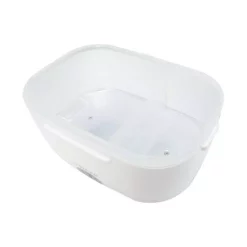 Food Storage Tayama Electric Lunch Box In White Light Blue 14 Food Storage Tayama Electric Lunch Box In White Light Blue -Honey Can Do Shop tayama food storage containers ehb 01 66 1000
