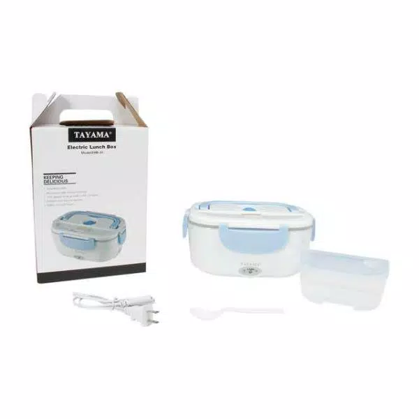Food Storage Tayama Electric Lunch Box In White Light Blue 9 Food Storage Tayama Electric Lunch Box In White Light Blue - Image 7