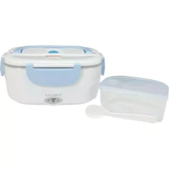 Food Storage Tayama Electric Lunch Box In White Light Blue 10 Food Storage Tayama Electric Lunch Box In White Light Blue -Honey Can Do Shop tayama food storage containers ehb 01 e1 1000