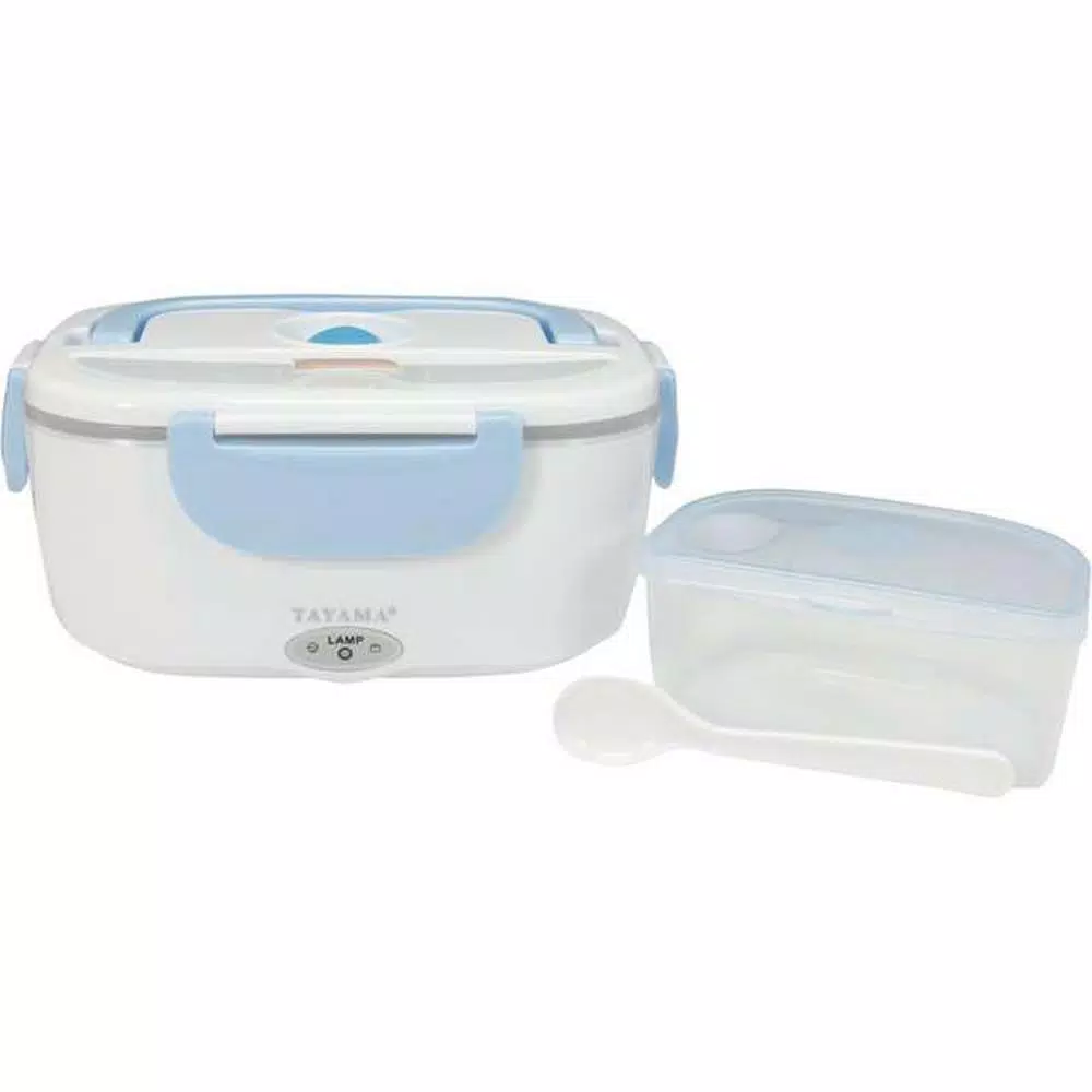 Food Storage Tayama Electric Lunch Box In White Light Blue 4 Food Storage Tayama Electric Lunch Box In White Light Blue - Image 2