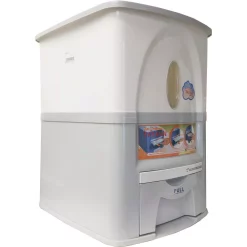 Food Storage Tayama 33 Lbs. Capacity Rice Dispenser In White -Honey Can Do Shop tayama food storage containers pg 15 4f 1000