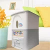 Food Storage Tayama 33 Lbs. Capacity Rice Dispenser In White -Honey Can Do Shop tayama food storage containers pg 15 64 1000