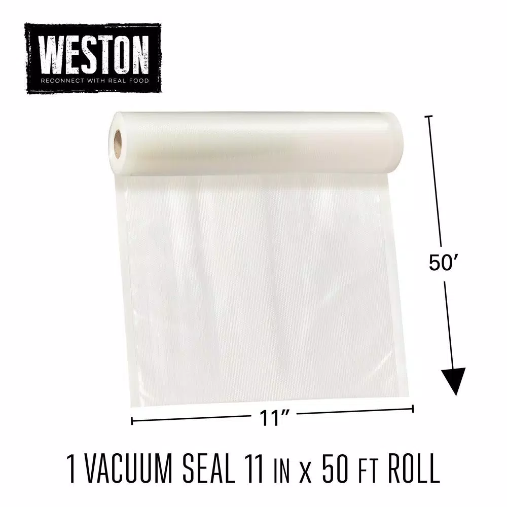 Food Storage Weston 1-15 In. X 50 Ft. Vacuum Sealer Bag Rolls 4 Food Storage Weston 1-15 In. X 50 Ft. Vacuum Sealer Bag Rolls - Image 2