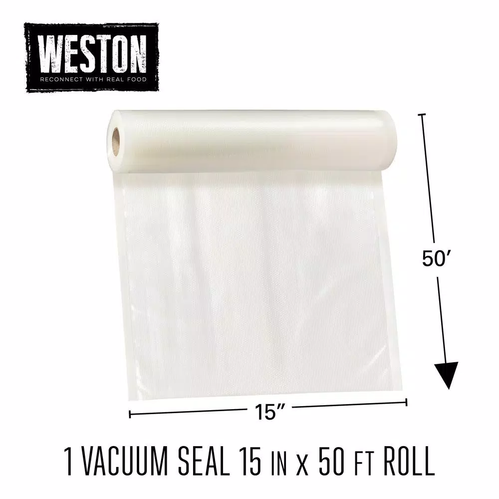 Food Storage Weston 15 In. X 50 Ft. Vacuum Sealer Bags Roll 5 Food Storage Weston 15 In. X 50 Ft. Vacuum Sealer Bags Roll - Image 3