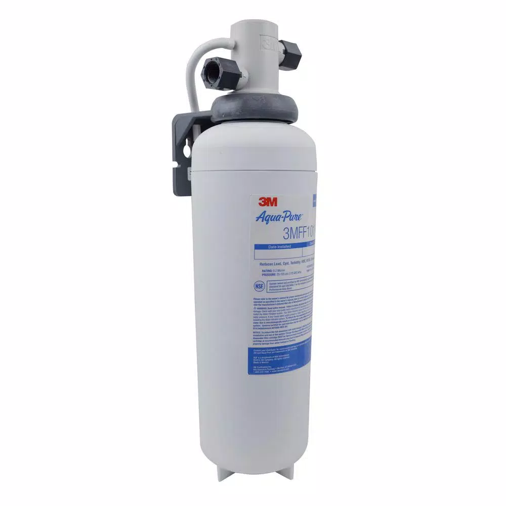 Water Filtration Systems 3M Aqua-Pure Under Sink Full Flow Water Filter System 3MFF100 2 Water Filtration Systems 3M Aqua-Pure Under Sink Full Flow Water Filter System 3MFF100