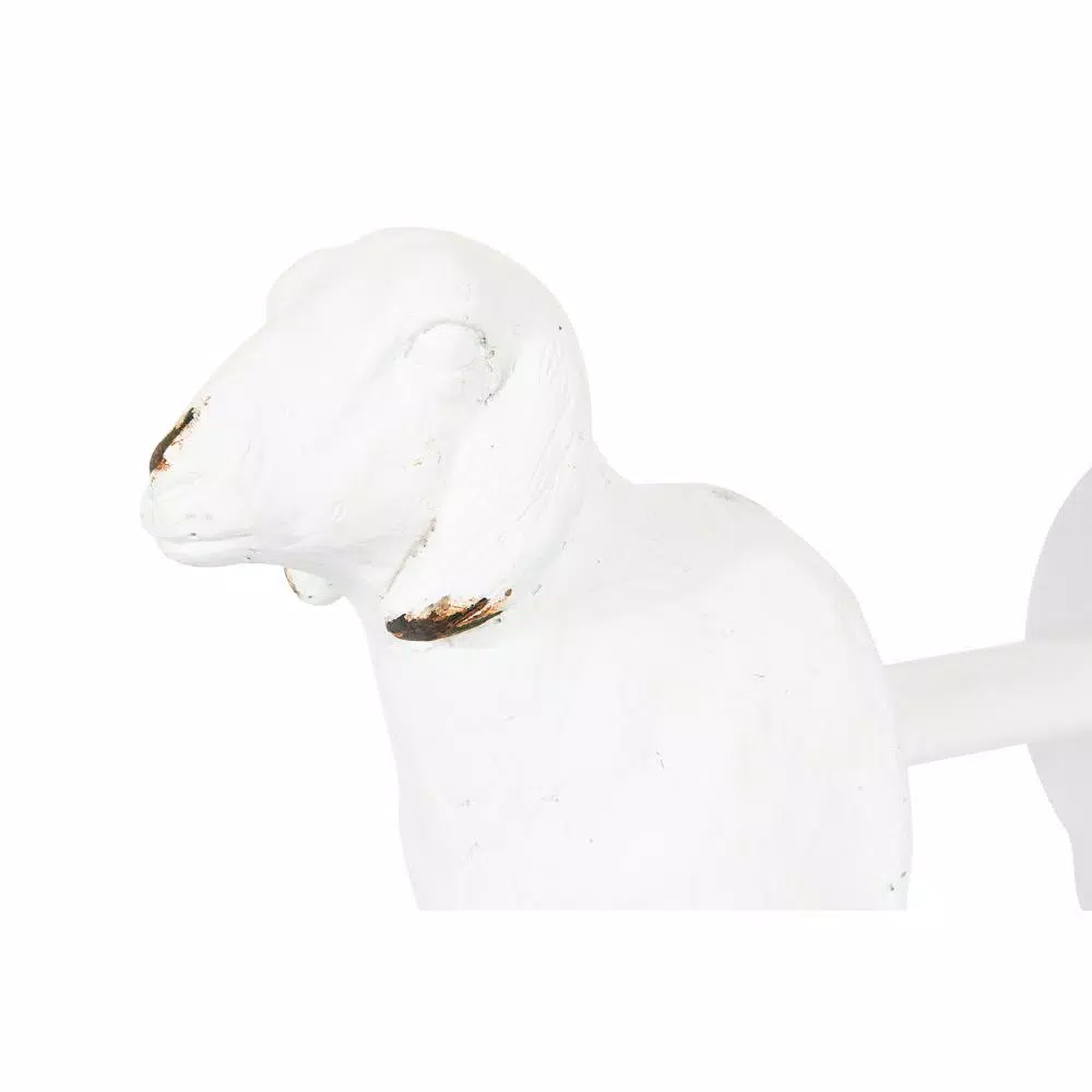 Countertop Storage 3R Studios Freestanding White Sheep Shaped Paper Towel Holder 6 Countertop Storage 3R Studios Freestanding White Sheep Shaped Paper Towel Holder - Image 4