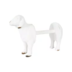 Countertop Storage 3R Studios Freestanding White Sheep Shaped Paper Towel Holder 9 Countertop Storage 3R Studios Freestanding White Sheep Shaped Paper Towel Holder -Honey Can Do Shop white 3r studios paper towel holders ec0238 4f 1000