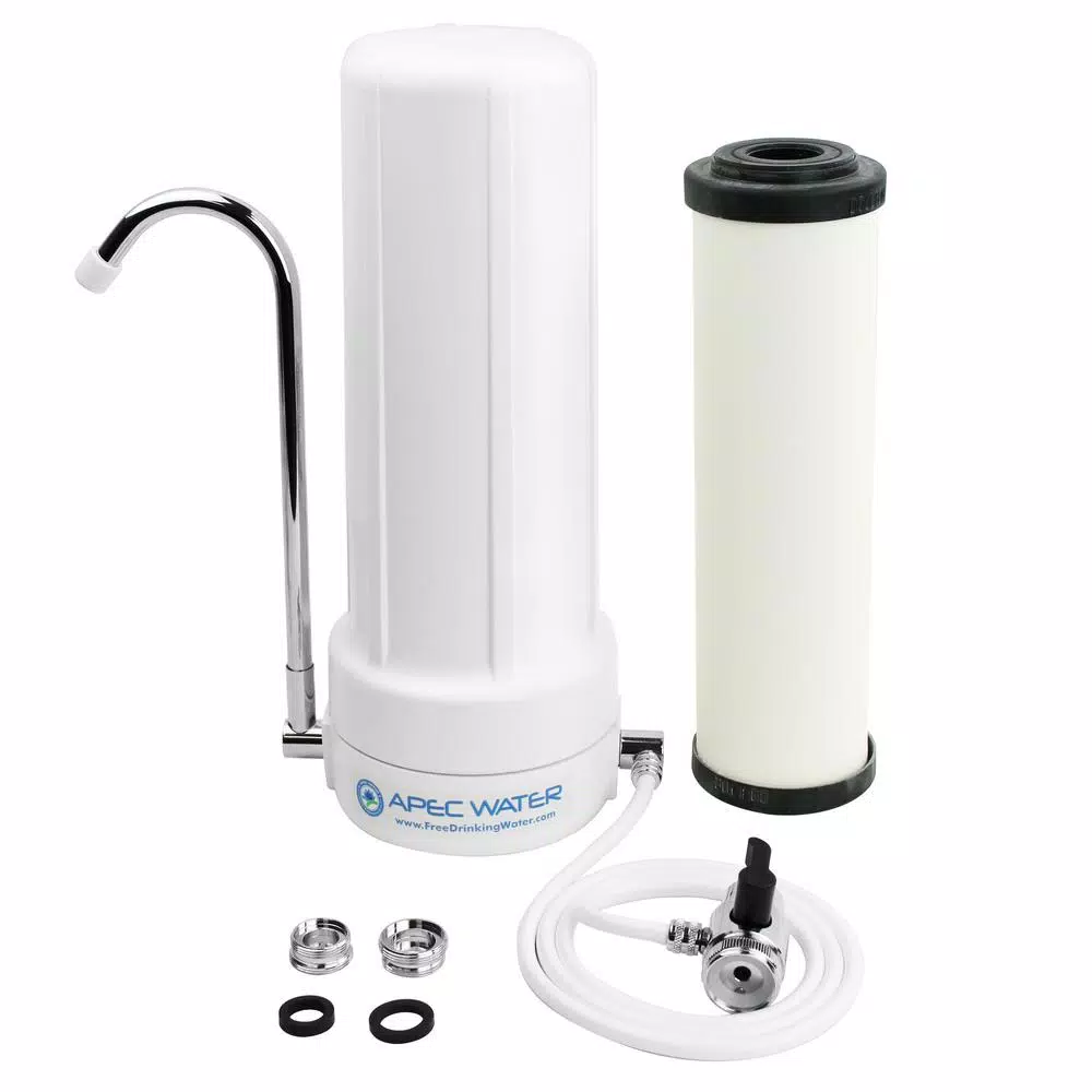 Water Filtration Systems APEC Water Systems Countertop 4-in-1 Ceramic Ultra Drinking Water Filter System 8 Water Filtration Systems APEC Water Systems Countertop 4-in-1 Ceramic Ultra Drinking Water Filter System - Image 6