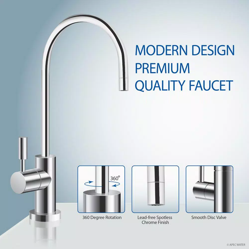 Water Filtration Systems APEC Water Systems Ultimate Indoor Reverse Osmosis 240 GPD Commercial-Grade Drinking Water Filtration System 5 Water Filtration Systems APEC Water Systems Ultimate Indoor Reverse Osmosis 240 GPD Commercial-Grade Drinking Water Filtration System - Image 3