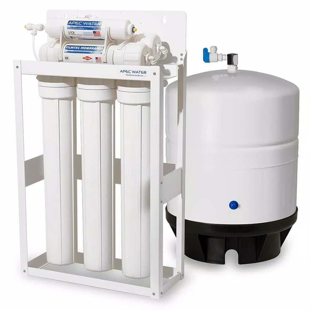 Water Filtration Systems APEC Water Systems Ultimate Indoor Reverse Osmosis 240 GPD Commercial-Grade Drinking Water Filtration System 3 Water Filtration Systems APEC Water Systems Ultimate Indoor Reverse Osmosis 240 GPD Commercial-Grade Drinking Water Filtration System