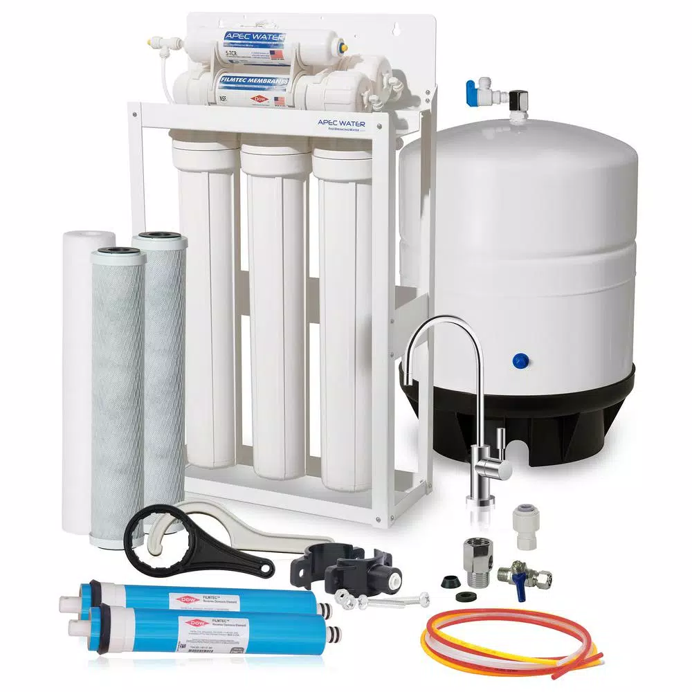 Water Filtration Systems APEC Water Systems Ultimate Indoor Reverse Osmosis 240 GPD Commercial-Grade Drinking Water Filtration System 6 Water Filtration Systems APEC Water Systems Ultimate Indoor Reverse Osmosis 240 GPD Commercial-Grade Drinking Water Filtration System - Image 4