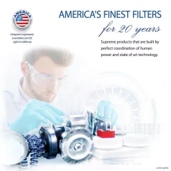 Water Filtration Systems APEC Water Systems Ultimate Indoor Reverse Osmosis 360 GPD Commercial-Grade Drinking Water Filtration System -Honey Can Do Shop white apec water systems reverse osmosis systems ro lite 360 e1 1000