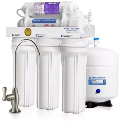 Water Filtration Systems APEC Water Systems Ultimate Premium Quality 90 GPD PH+ Alkaline Mineral Under-Sink Reverse Osmosis Drinking Water Filter System