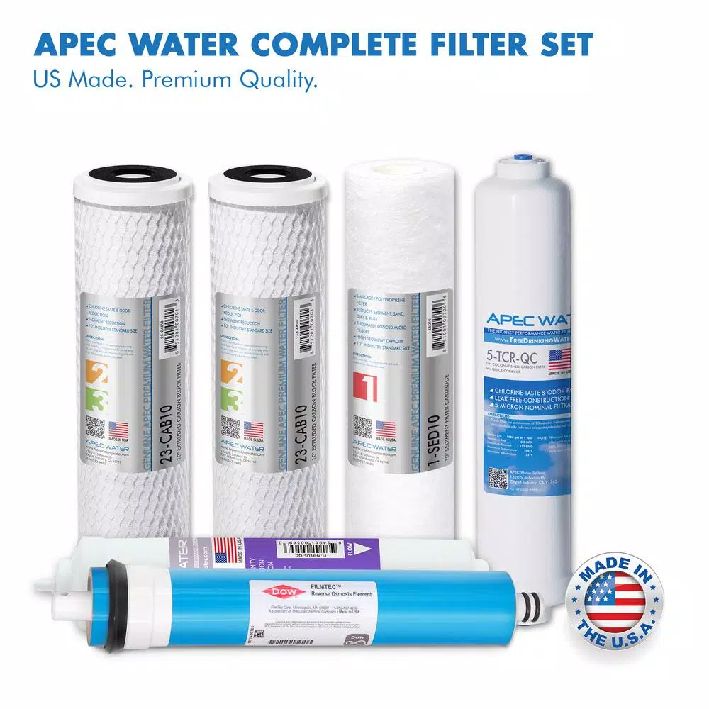 Water Filtration Systems APEC Water Systems Ultimate Premium Quality 90 GPD PH+ Alkaline Mineral Under-Sink Reverse Osmosis Drinking Water Filter System 6 Water Filtration Systems APEC Water Systems Ultimate Premium Quality 90 GPD PH+ Alkaline Mineral Under-Sink Reverse Osmosis Drinking Water Filter System - Image 4